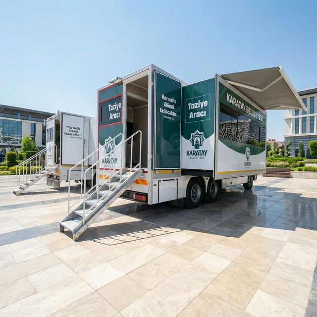 Hidro Uzman mobil taziye aracı imalatı